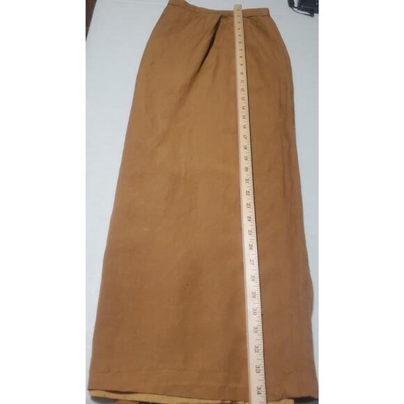 Cynthia Howie Womens Linen Blened Skirt Size 20W Fall Professional Classy boho - Picture 4 of 5